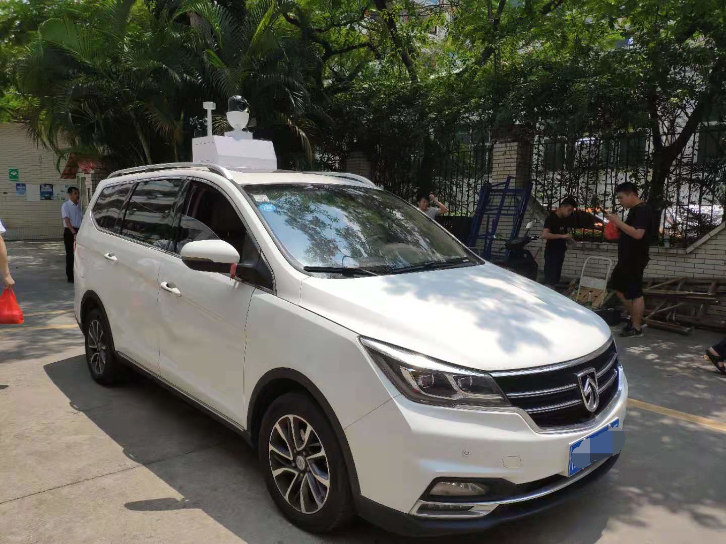 全自動走航式微型空氣質量環境監測系統設備