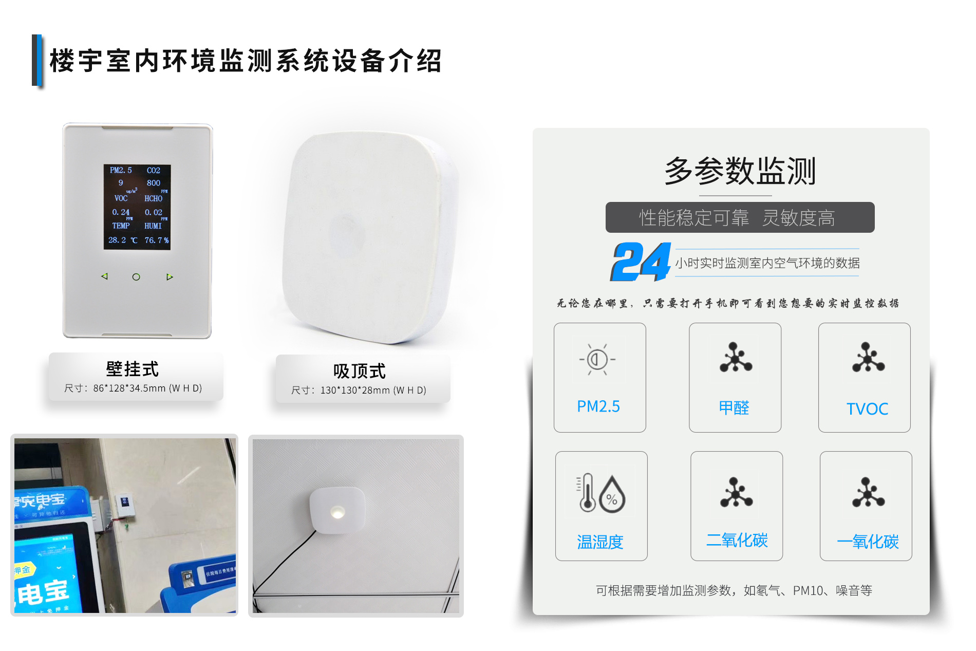 深圳室內空氣質量檢測終端廠家 東莞環境檢測終端