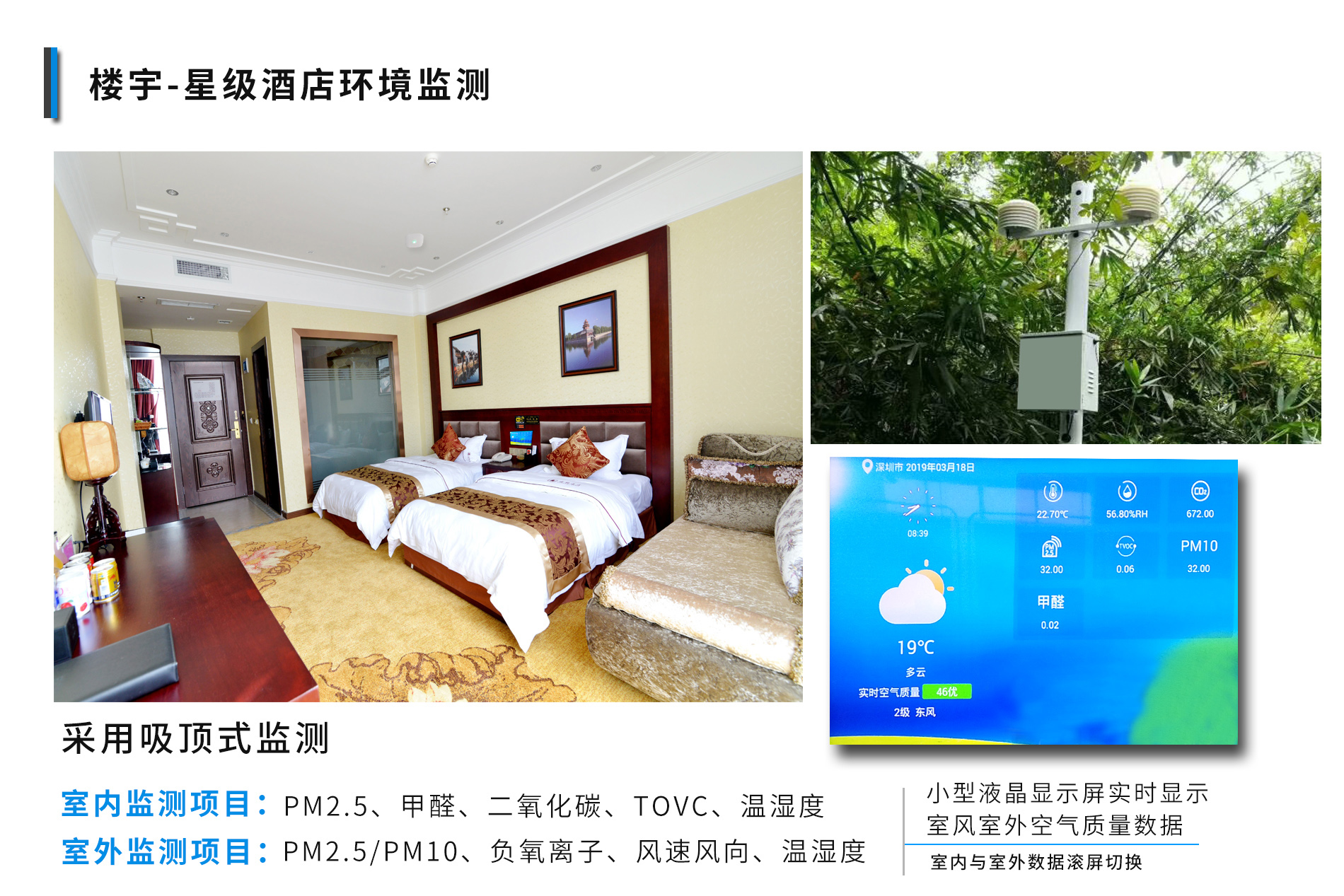 深圳室內空氣質量檢測終端廠家 東莞環境檢測終端