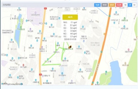車載揚塵監測在線系統設備