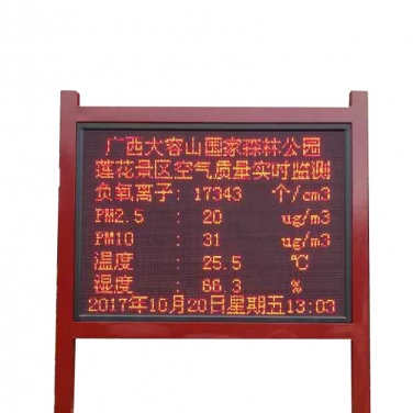 森林公園負(fù)氧離子監(jiān)測(cè)系統(tǒng)